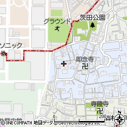 大阪府門真市小路町26周辺の地図