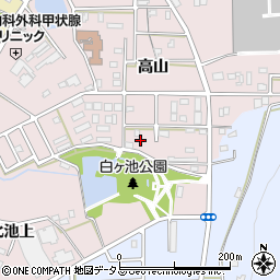 愛知県豊橋市飯村町高山43-6周辺の地図