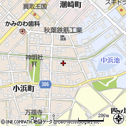 愛知県豊橋市小浜町121周辺の地図
