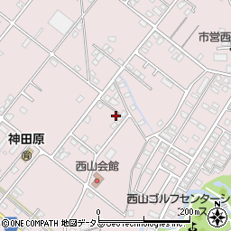 静岡県浜松市中央区西山町2058周辺の地図