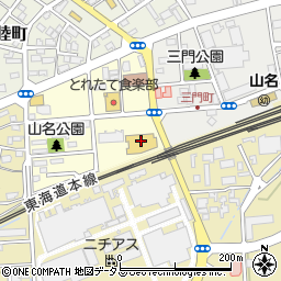 クリエイトＳＤ袋井山名店周辺の地図
