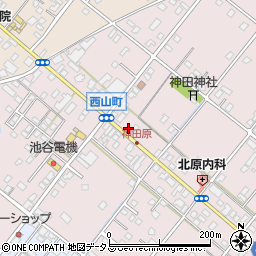 静岡県浜松市中央区西山町2197周辺の地図
