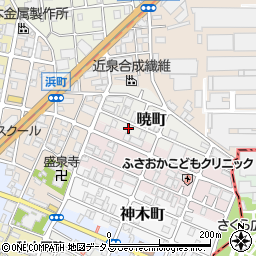 大阪府守口市暁町1周辺の地図