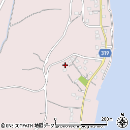 静岡県浜松市中央区白洲町2058周辺の地図