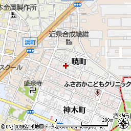大阪府守口市暁町1-8周辺の地図