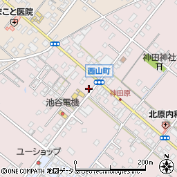 静岡県浜松市中央区西山町2289周辺の地図