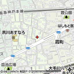 Ｎａｍｉ－ｎｕ夙川Ａ周辺の地図