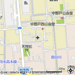 静岡県磐田市豊田762周辺の地図