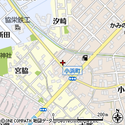 愛知県豊橋市小浜町4周辺の地図