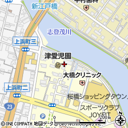 三重県建設技術センター周辺の地図