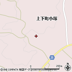 広島県府中市上下町小塚736周辺の地図