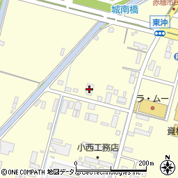 岡山県貨物運送赤穂営業所周辺の地図