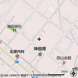 静岡県浜松市中央区西山町2075周辺の地図