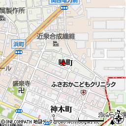 大阪府守口市暁町5-23周辺の地図