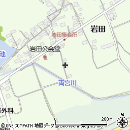 岡山県赤磐市岩田200周辺の地図