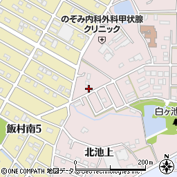 愛知県豊橋市飯村町高山10-190周辺の地図