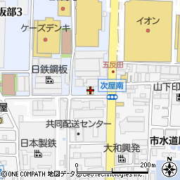古本市場尼崎店周辺の地図
