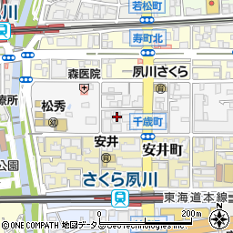 夙川千歳町シティハウス周辺の地図