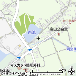 岡山県赤磐市岩田94周辺の地図