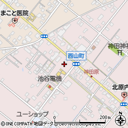 静岡県浜松市中央区西山町2290周辺の地図