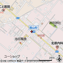 静岡県浜松市中央区西山町2286周辺の地図
