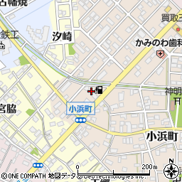 愛知県豊橋市小浜町14周辺の地図