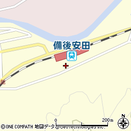 吉舎安田郵便局 ＡＴＭ周辺の地図