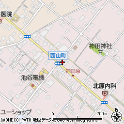 静岡県浜松市中央区西山町2194周辺の地図