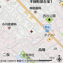 兵庫県加古川市平岡町新在家47-3周辺の地図
