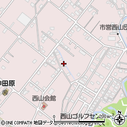 静岡県浜松市中央区西山町2046周辺の地図