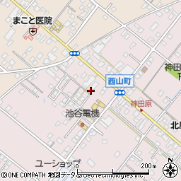 静岡県浜松市中央区西山町2319周辺の地図