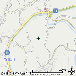 奈良県奈良市下狭川町周辺の地図