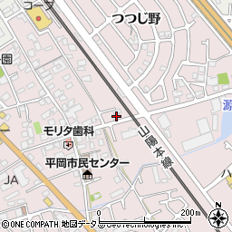 兵庫県加古川市平岡町西谷40周辺の地図