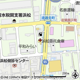 タイヤガーデン浜松インター周辺の地図