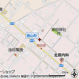 静岡県浜松市中央区西山町2196周辺の地図