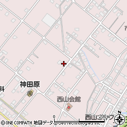 静岡県浜松市中央区西山町2068周辺の地図