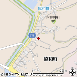 静岡県浜松市中央区協和町206周辺の地図
