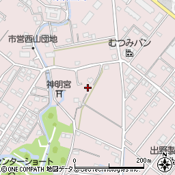静岡県浜松市中央区西山町755周辺の地図