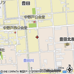 静岡県磐田市豊田601周辺の地図