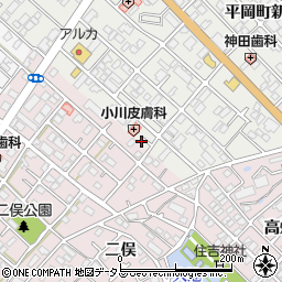 兵庫県加古川市平岡町新在家87-9周辺の地図