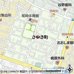 兵庫県赤穂市さつき町周辺の地図