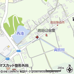 岡山県赤磐市岩田103周辺の地図