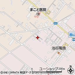 静岡県浜松市中央区西山町2311周辺の地図