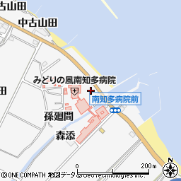 愛知県知多郡南知多町豊丘葭野4周辺の地図