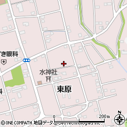 静岡県磐田市東原288周辺の地図