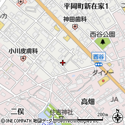 兵庫県加古川市平岡町新在家66-3周辺の地図