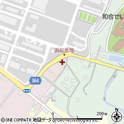 静岡県浜松市中央区西山町2周辺の地図