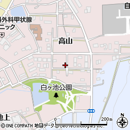 愛知県豊橋市飯村町高山62-9周辺の地図
