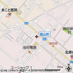 静岡県浜松市中央区西山町2291周辺の地図