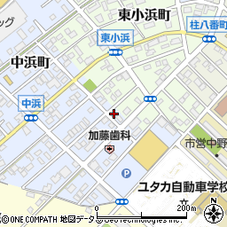 愛知県豊橋市中浜町176周辺の地図
